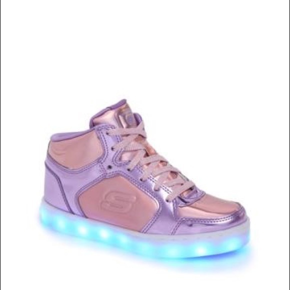 Skechers Other - Skechers - Energy Lights Metallic High Top Sneaker